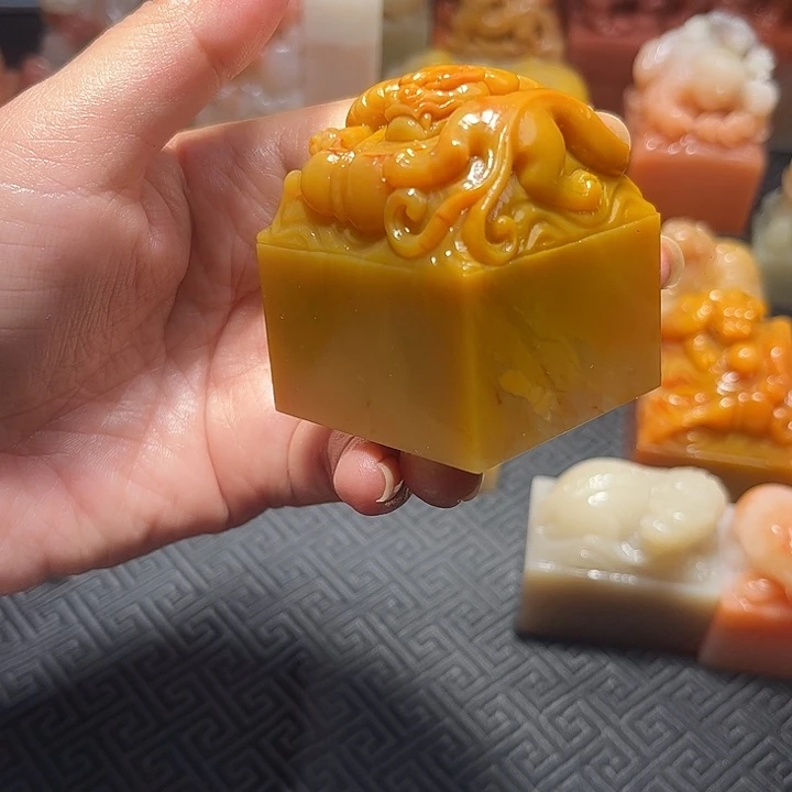 静***刻老挝石老挝保利石印章