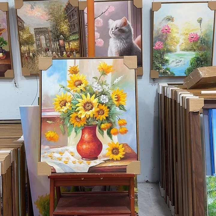 油画5060油画作品展作品展作品集展