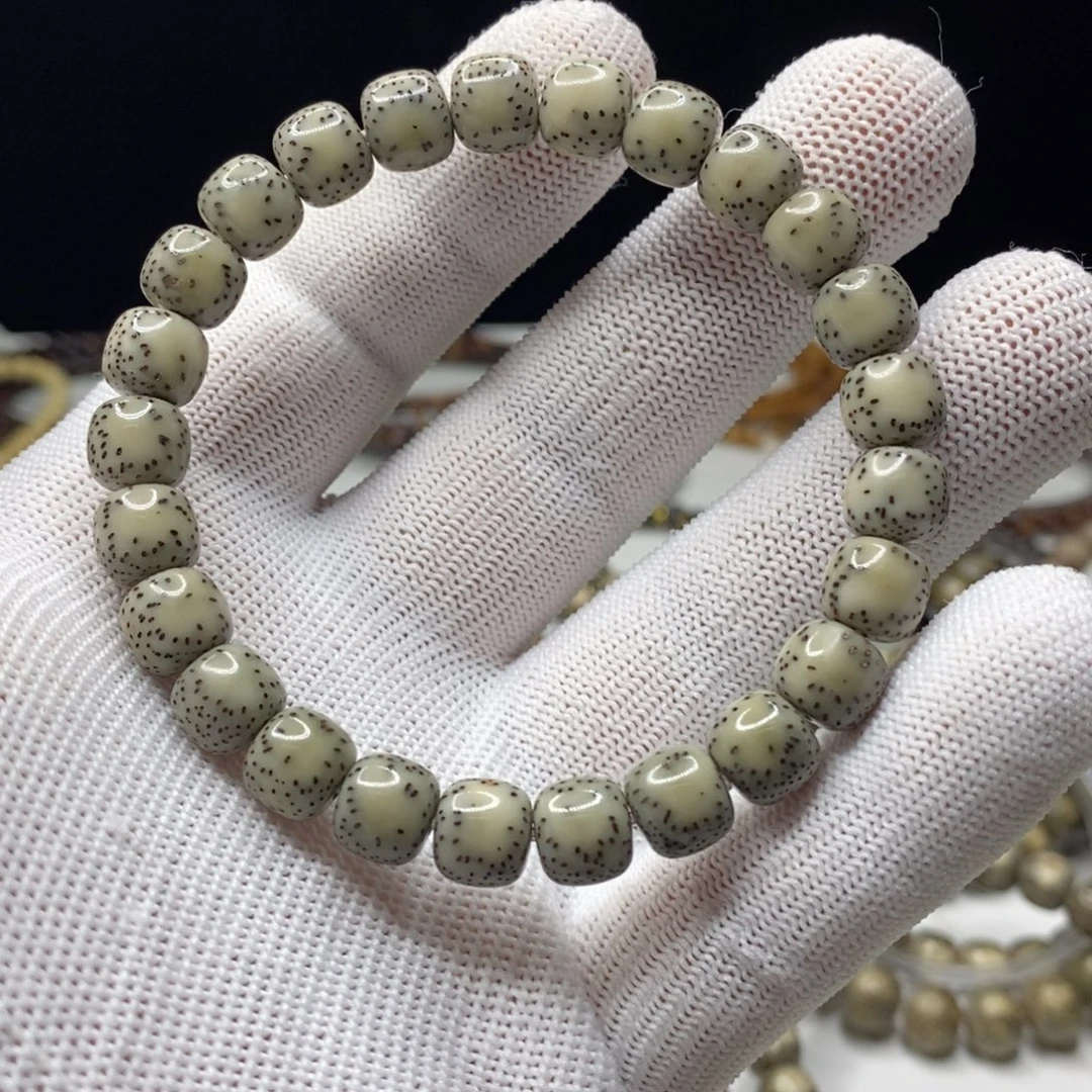 手串星月菩提星月菩提9x8侧留白