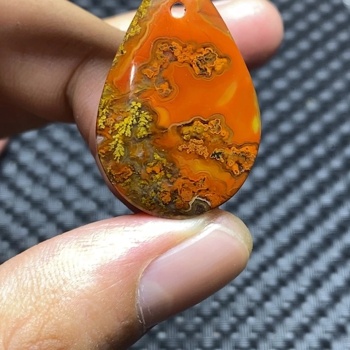 玛瑙/玉髓颈饰未镶嵌亮*