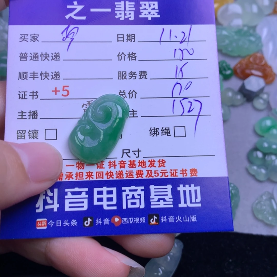颈饰未镶嵌翡翠南*.