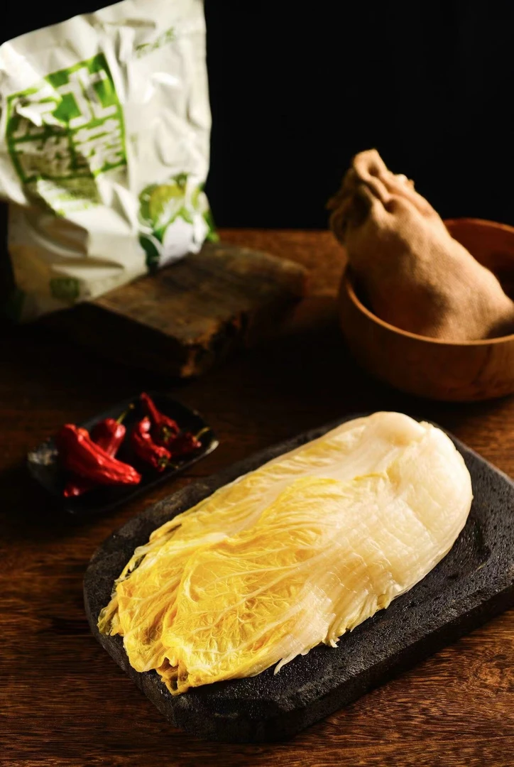 精品【东北酸菜】乳酸菌发酵酸菜1kg(颗）*3袋