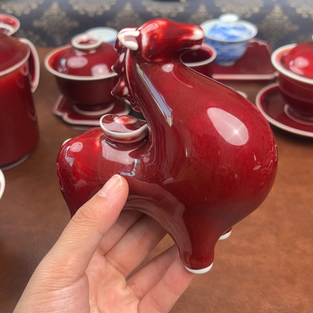 马***开陶瓷景德镇陶瓷郎红