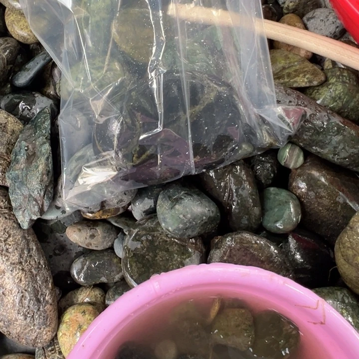 暖***…蛇纹石玉未镶嵌西藏藏玉药王石