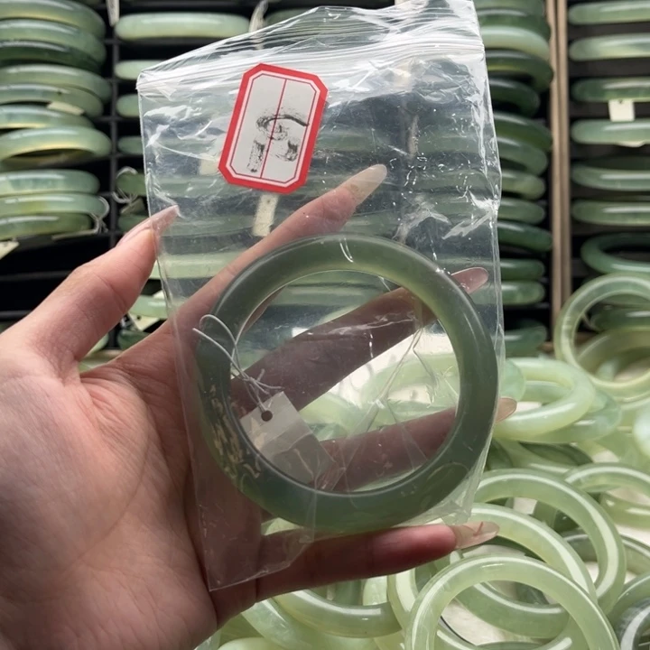 蛇纹石玉合金手镯