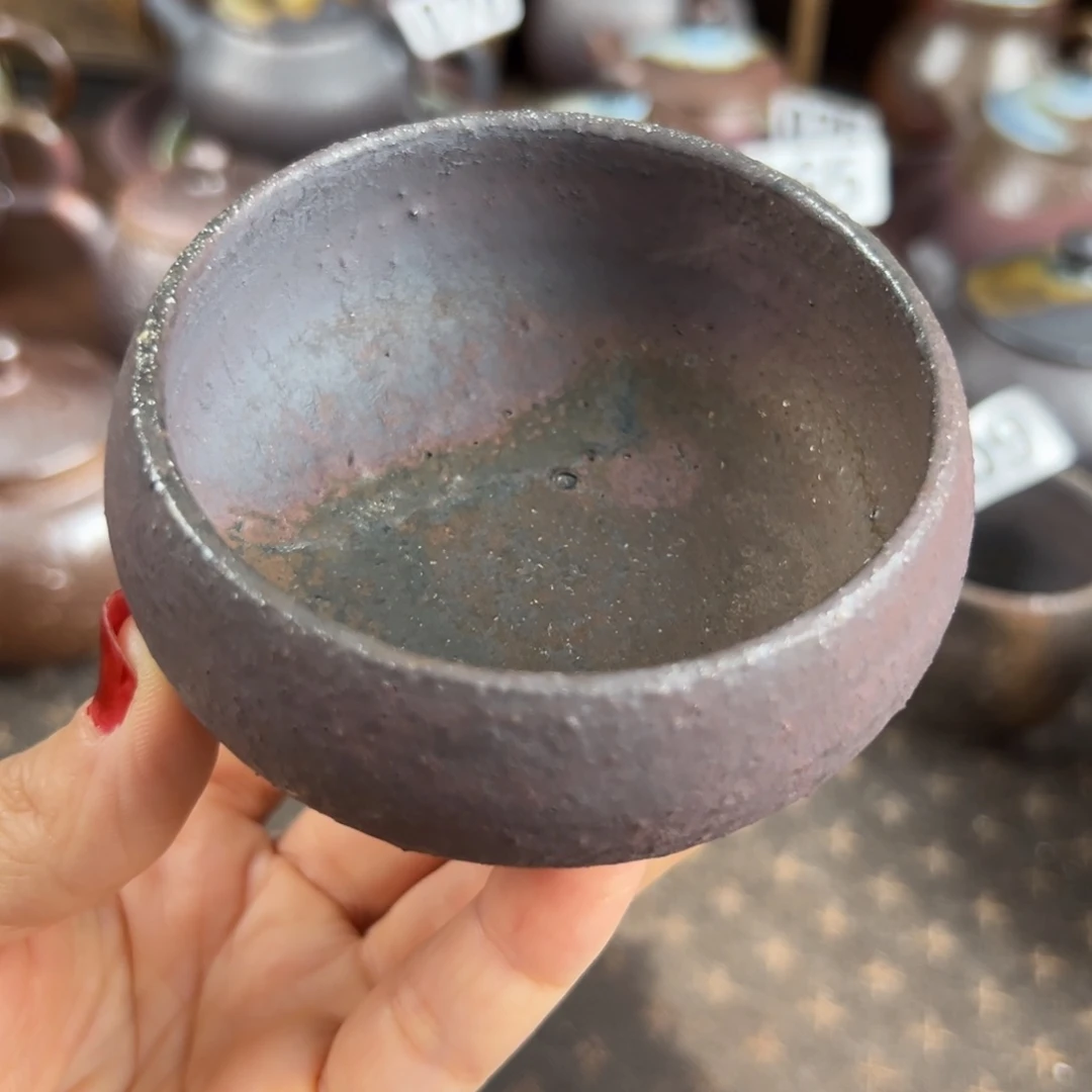 柴烧柴烧茶器主人杯