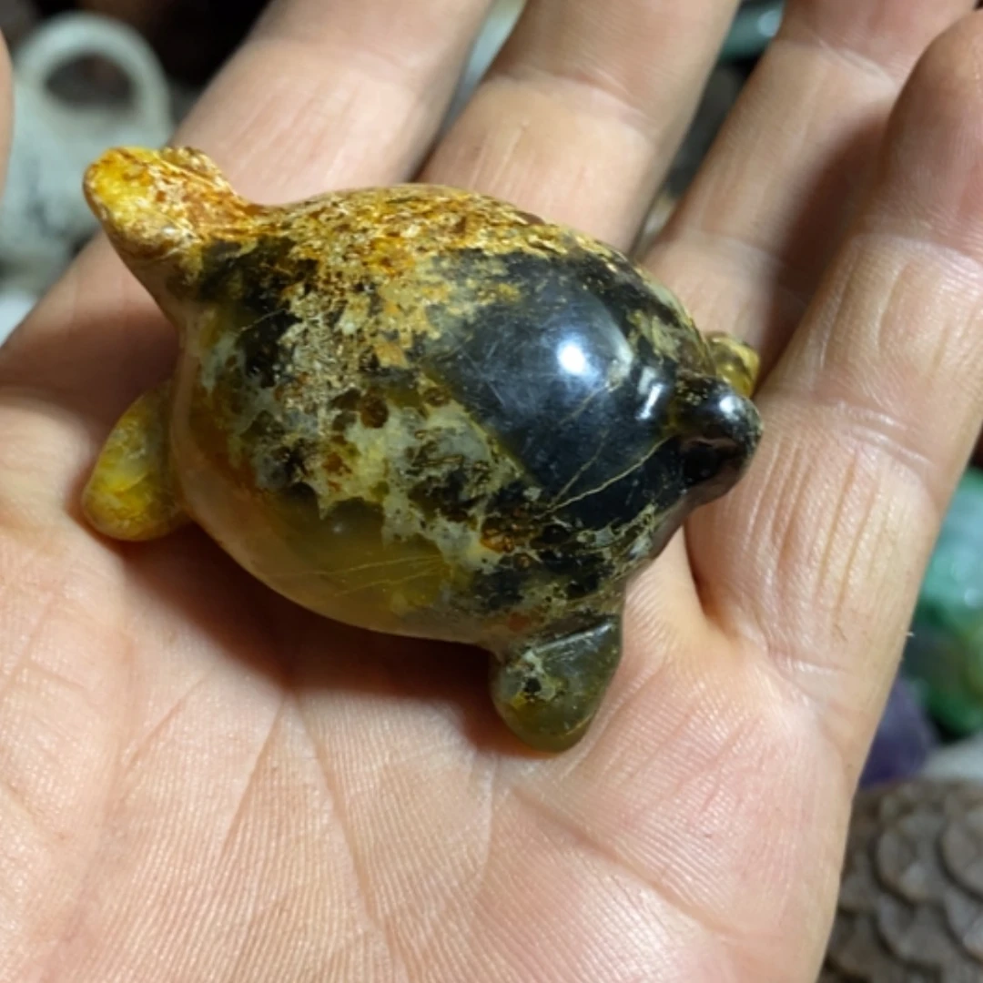 【闪购商品】把件白玉菩提虎*1