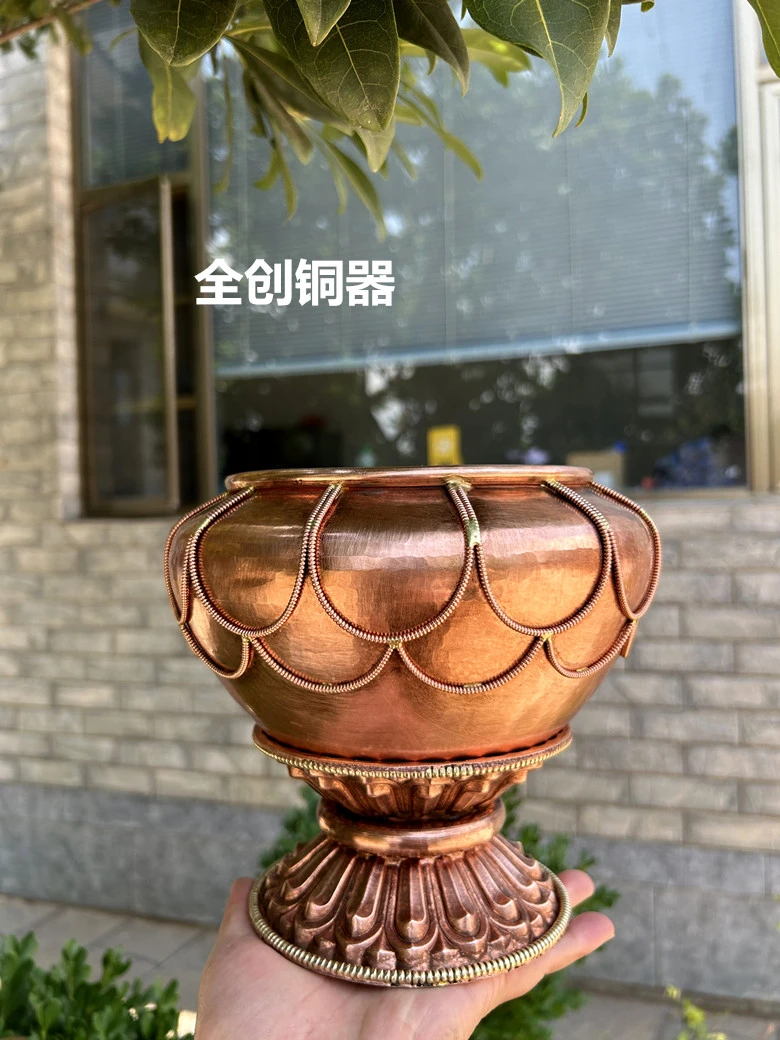 纯铜藏式用品桌面摆件拢思