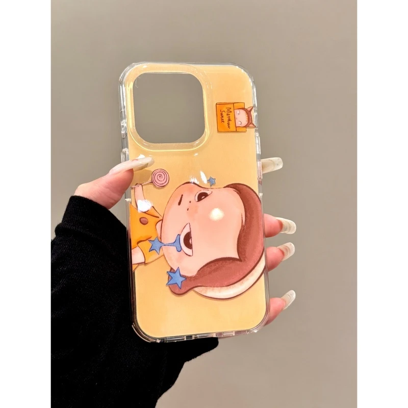 适用苹果iphone16promax卡通女孩15pro创意14可爱13ins风手机壳