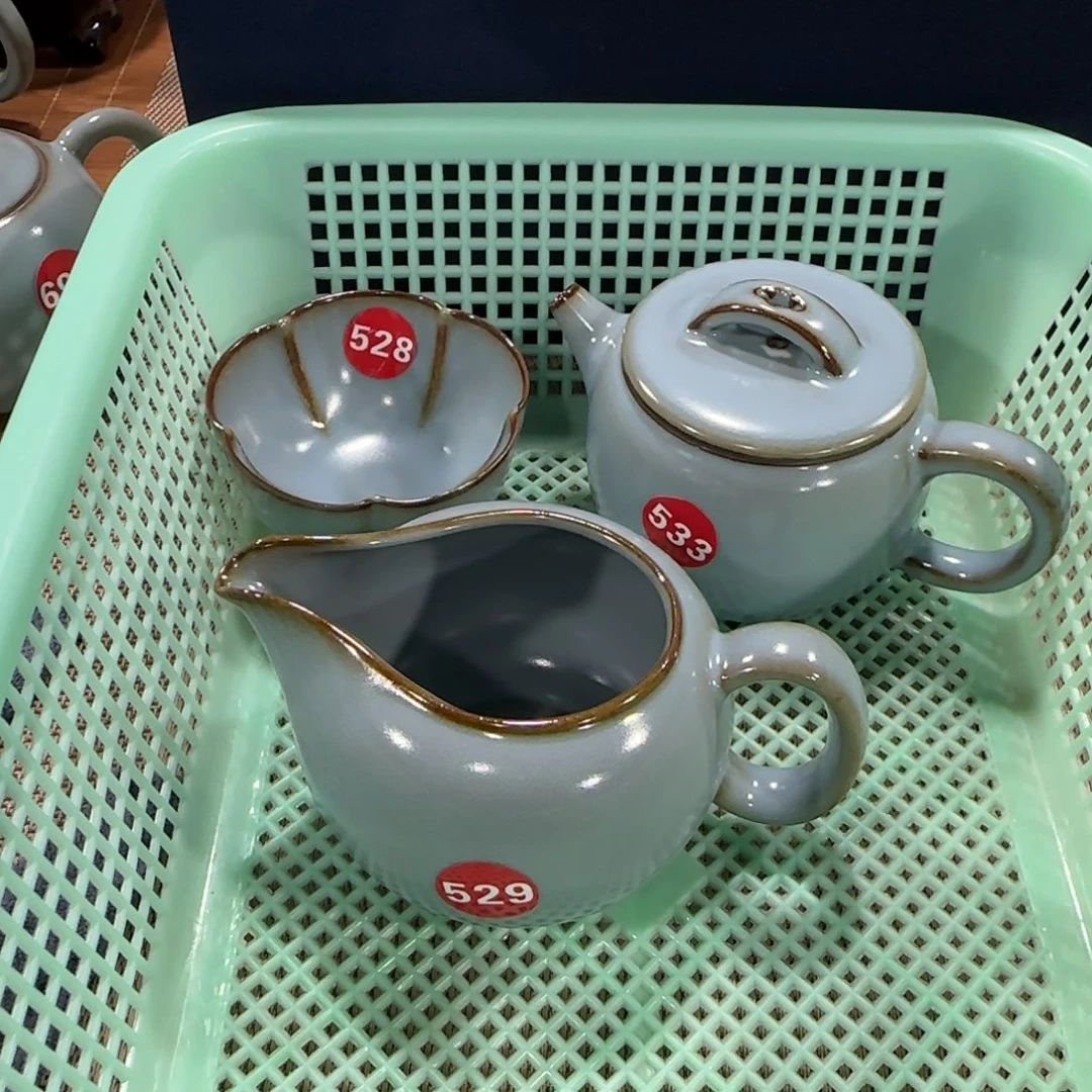 瓷片编号发货，小瑕疵！！