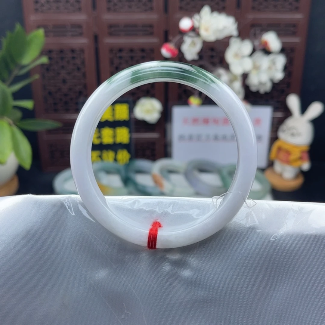 翡翠未镶嵌把件60-61正圈手镯