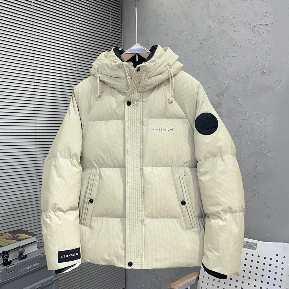 7755 冬季御寒保暖锁温防寒服男士百搭时尚休闲潮流断码剪标外套