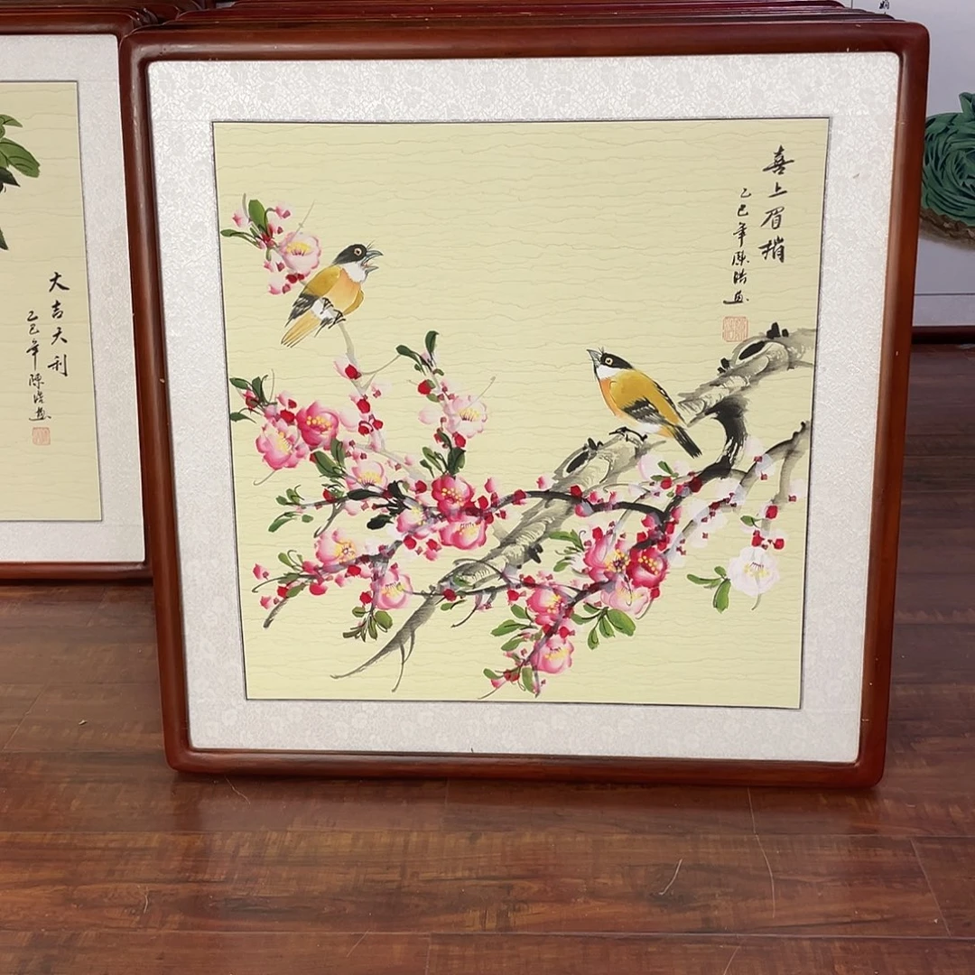 国画带框尺寸63*63厘米