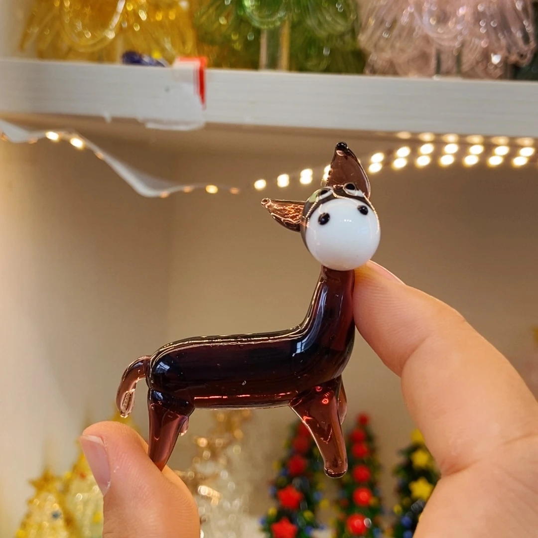 琉璃手工艺品驴子