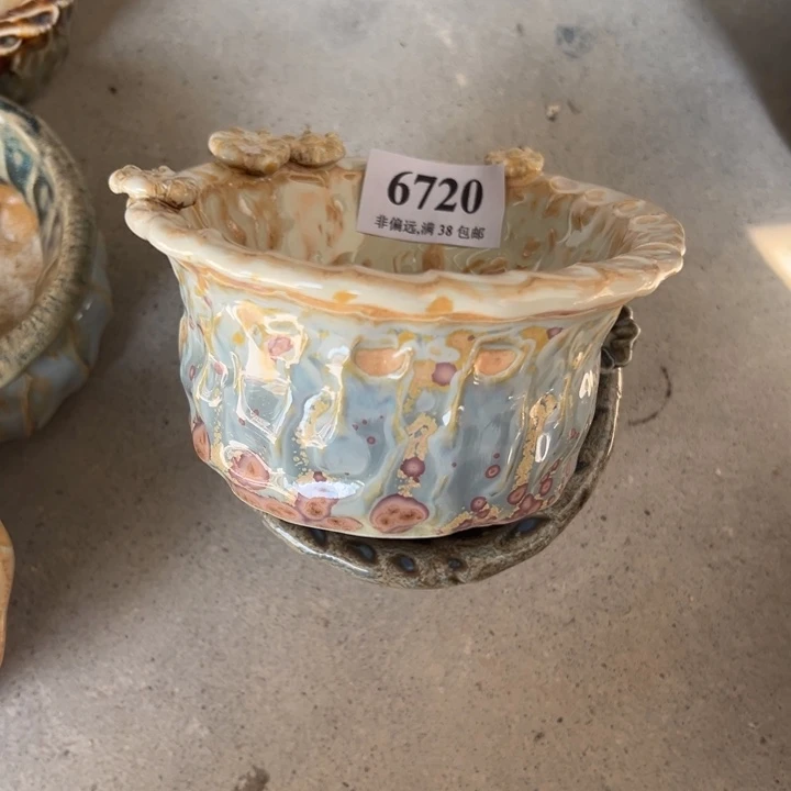 口9 手工花盆满30包邮