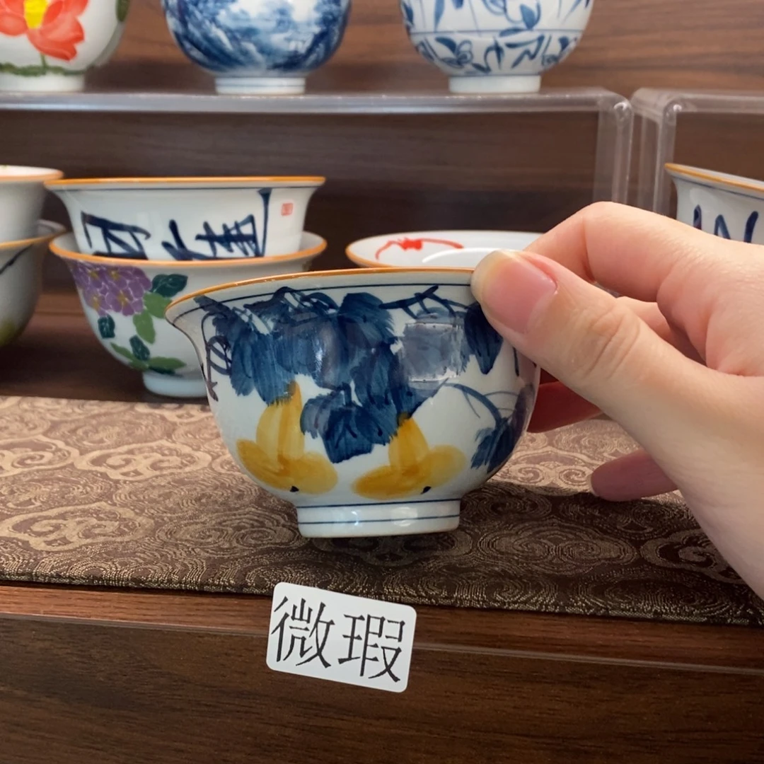 釉下彩手工绘制手工绘制