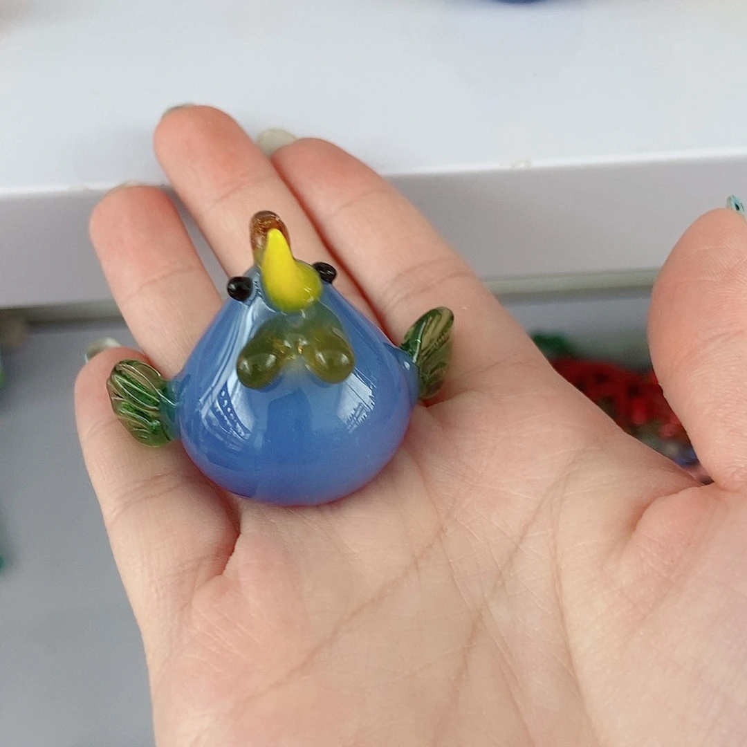 手工艺品琉璃咕咕鸡