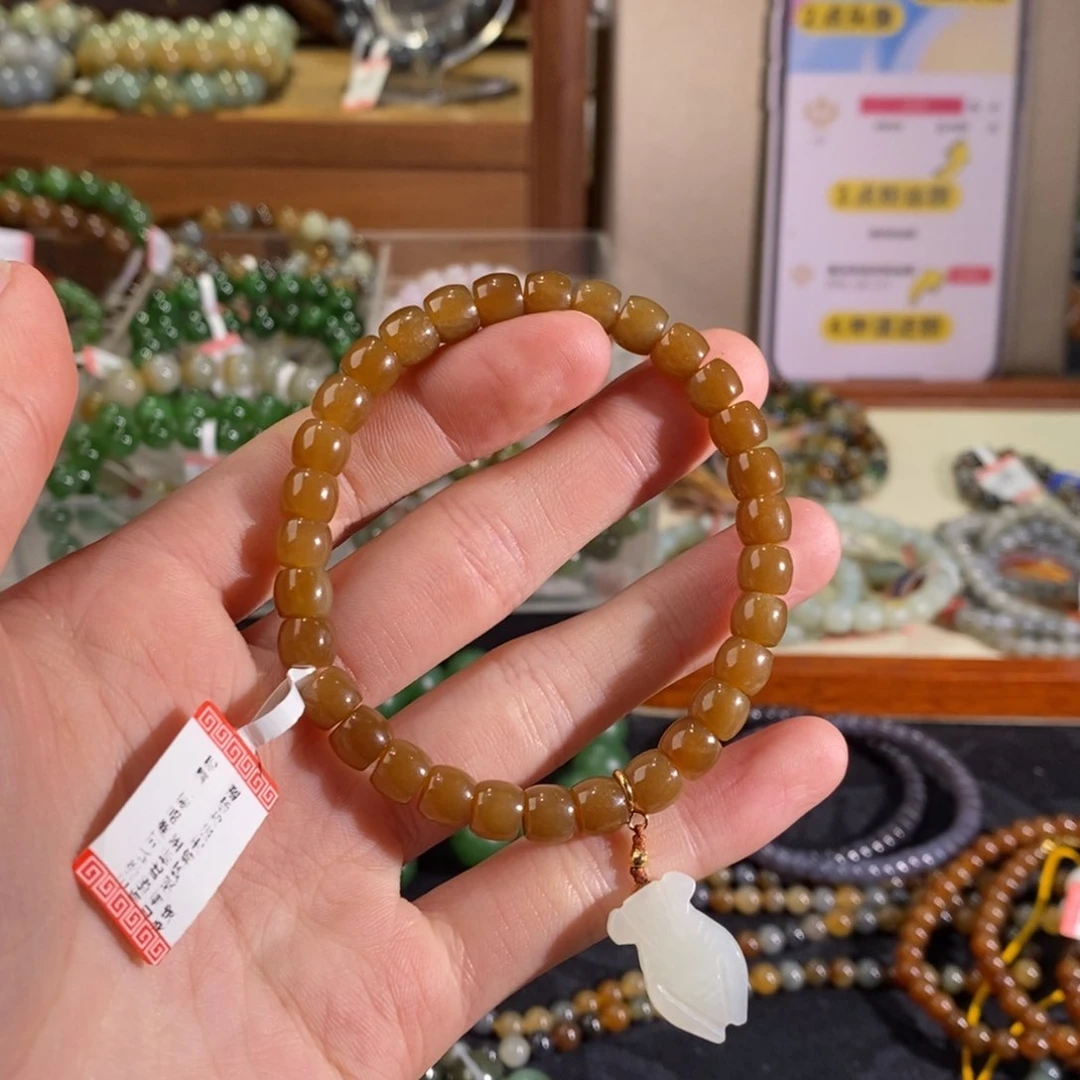 和田玉手链未镶嵌