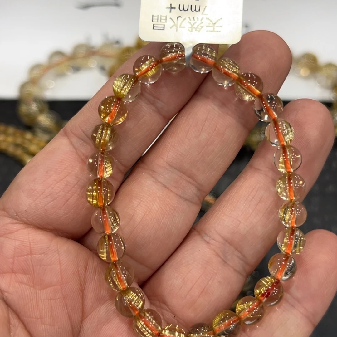 水晶手链未镶嵌b27钛晶