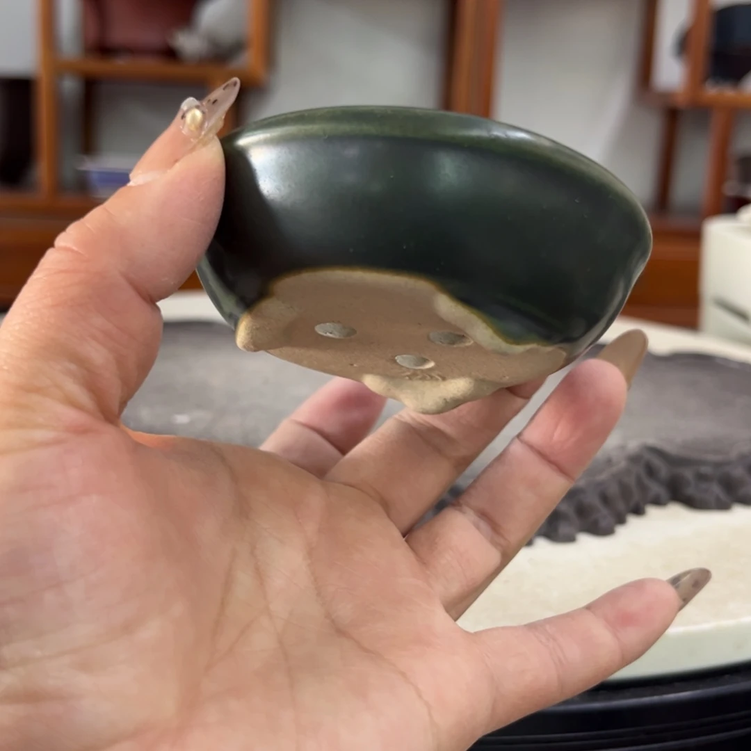 紫砂花盆瑕疵2.5-8。。。