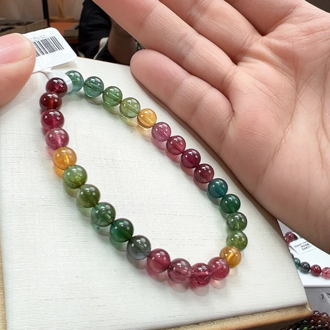 未镶嵌手串碧玺6.3mmmmmmmmm