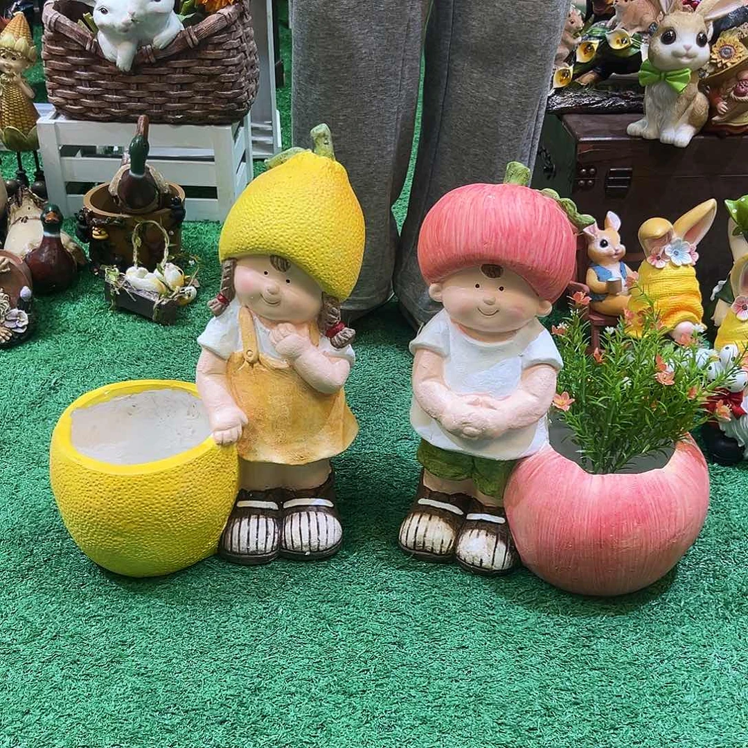 摆件花园摆件红红火火