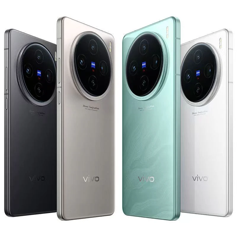 95新 vivo  X 100S蓝晶×天玑9300+原色护眼直屏蔡司超级长焦5G手