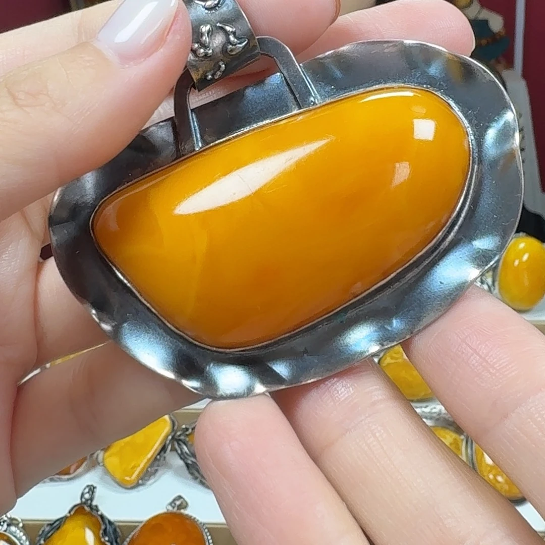 蜜蜡吊坠(不含链)未镶嵌吊坠