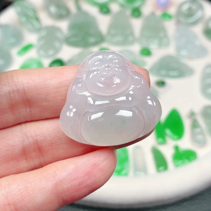 颈饰未镶嵌翡翠缅甸天然A货翡翠