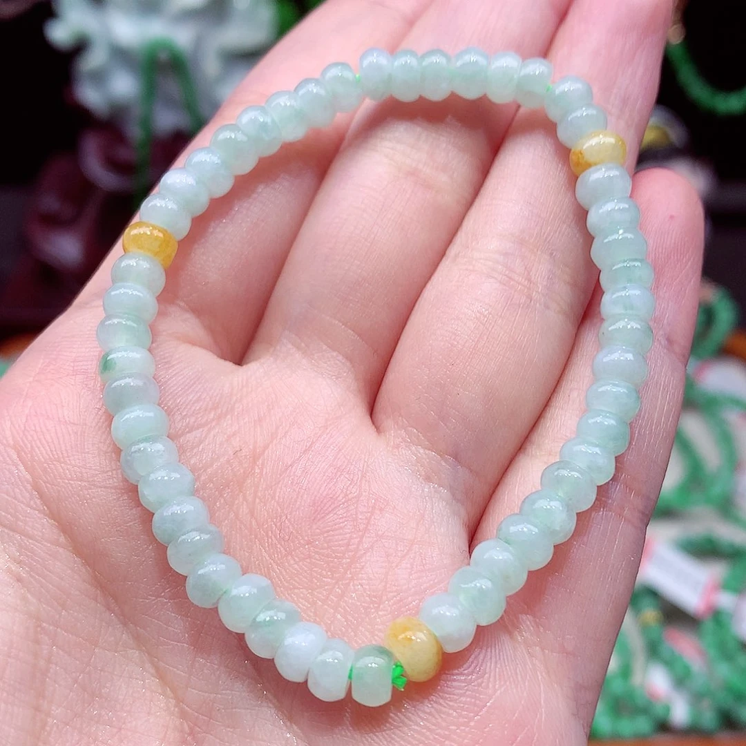 翡翠未镶嵌手链翡翠