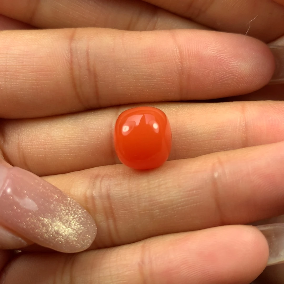 南红玛瑙珠子未镶嵌