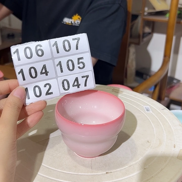 龙泉云间青瓷小米茶器
