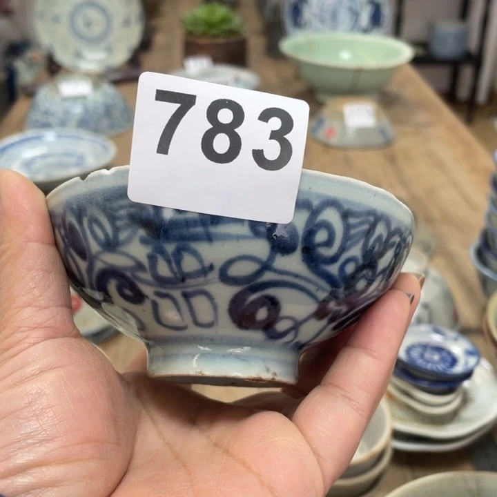 【闪购商品】古**风漂漂亮亮的老瓷器783