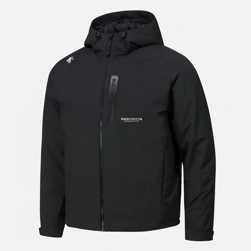 DESCENTE/迪桑特冬季户外运动休闲连帽冲锋衣夹克外套男女百搭