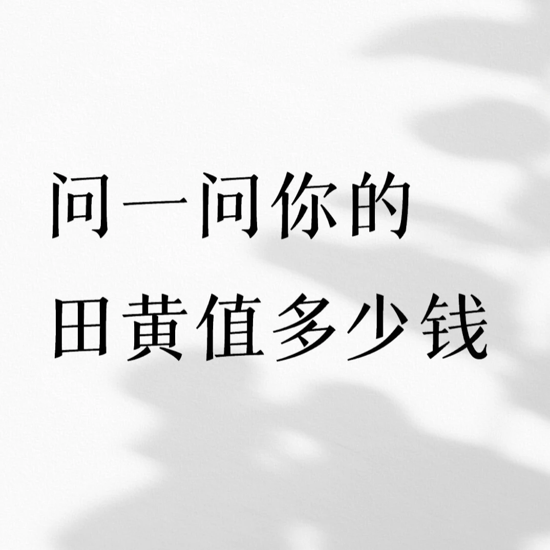 为你预估你的田黄值多少钱