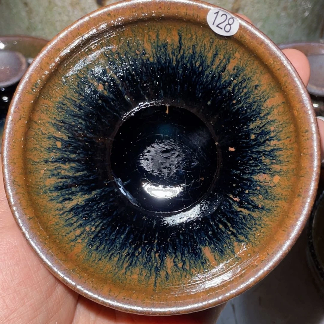 茶盏龙窑柴烧建盏128