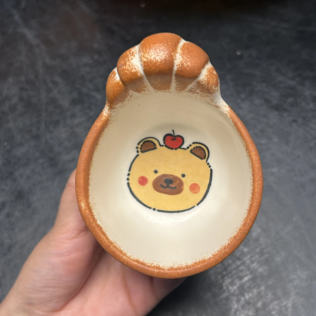 329面包小熊蛋糕豆勺