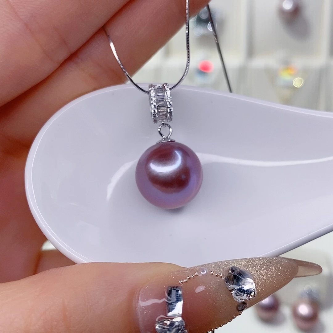 是***啊淡水珍珠银S925镶嵌吊坠(赠链)13➕