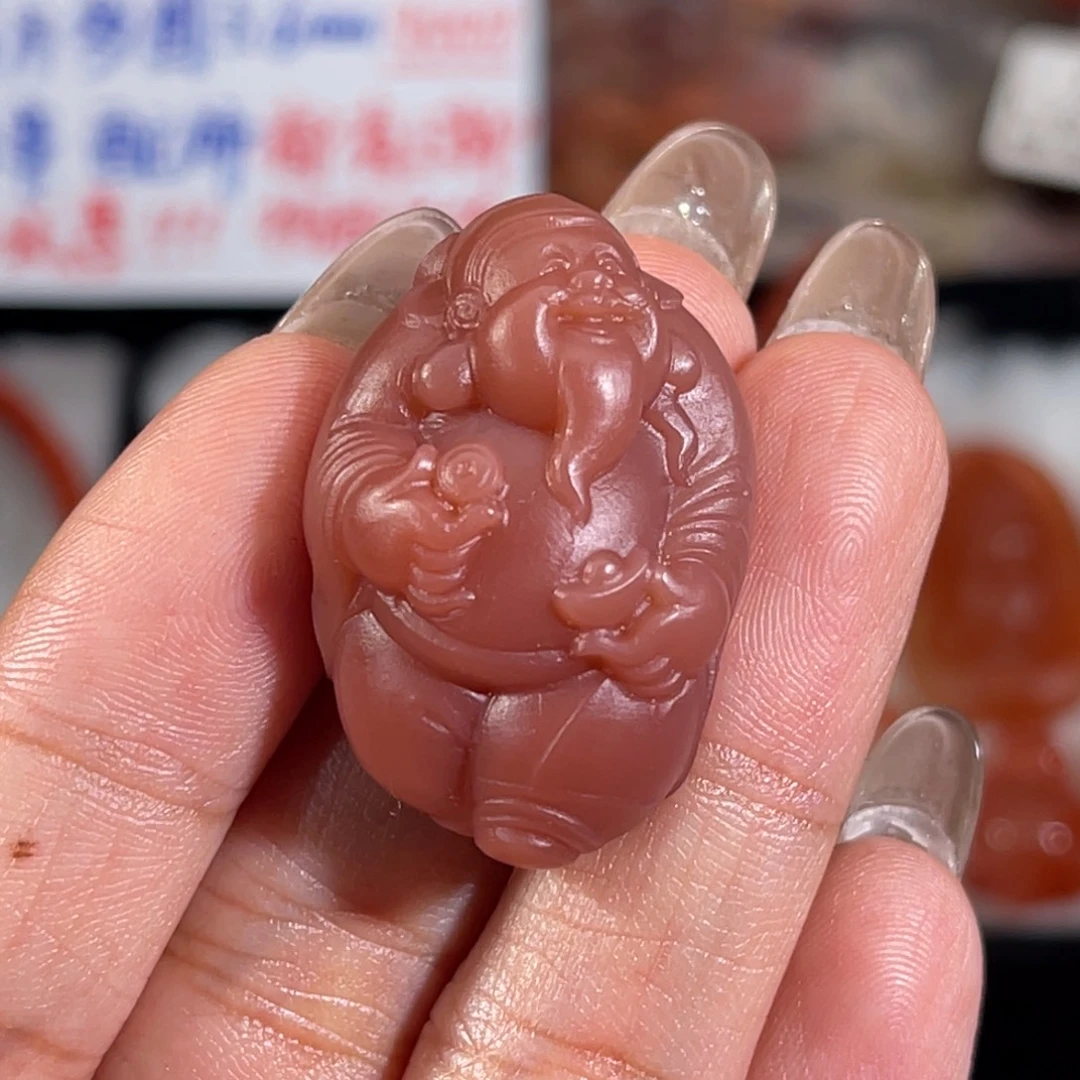 玛瑙/玉髓未镶嵌盐源小财主31.7*21*13.4mm