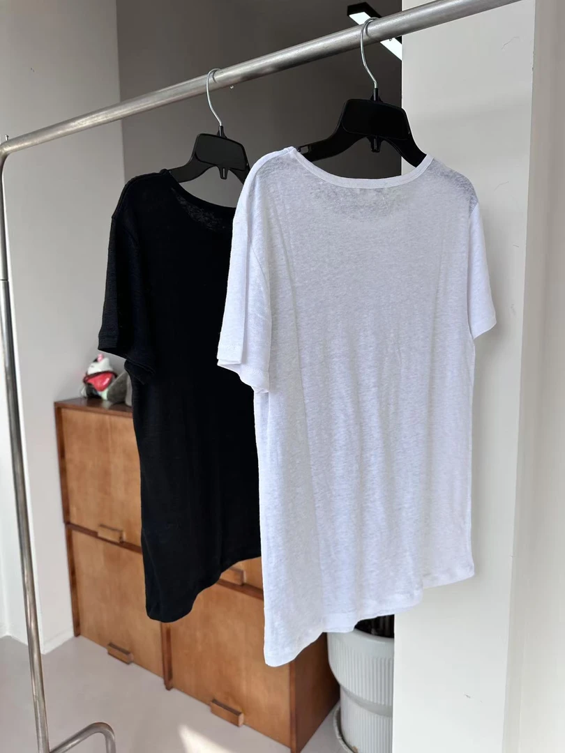 “亚麻爱好者当入”美线精英系列客供亚麻T恤