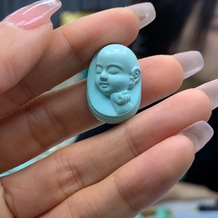 绿松石未镶嵌配饰