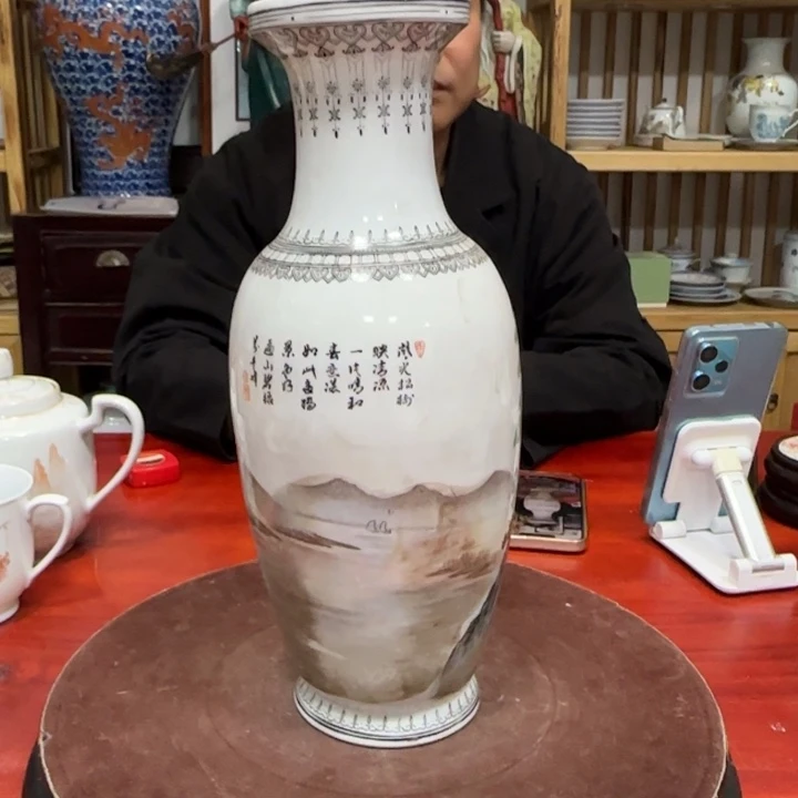 算***狠陶景德镇陶瓷艺术瓶
