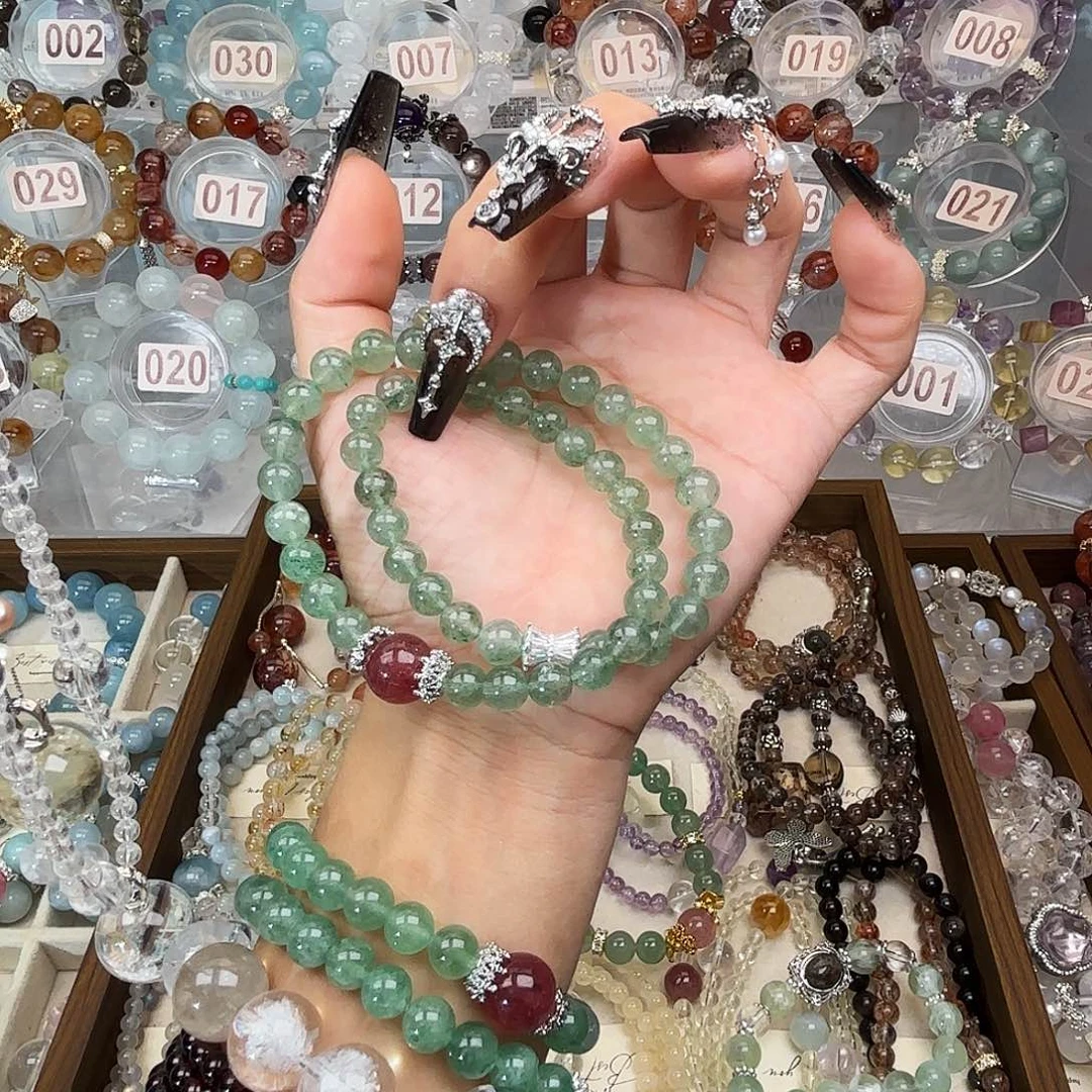 手链银S925镶嵌水晶
