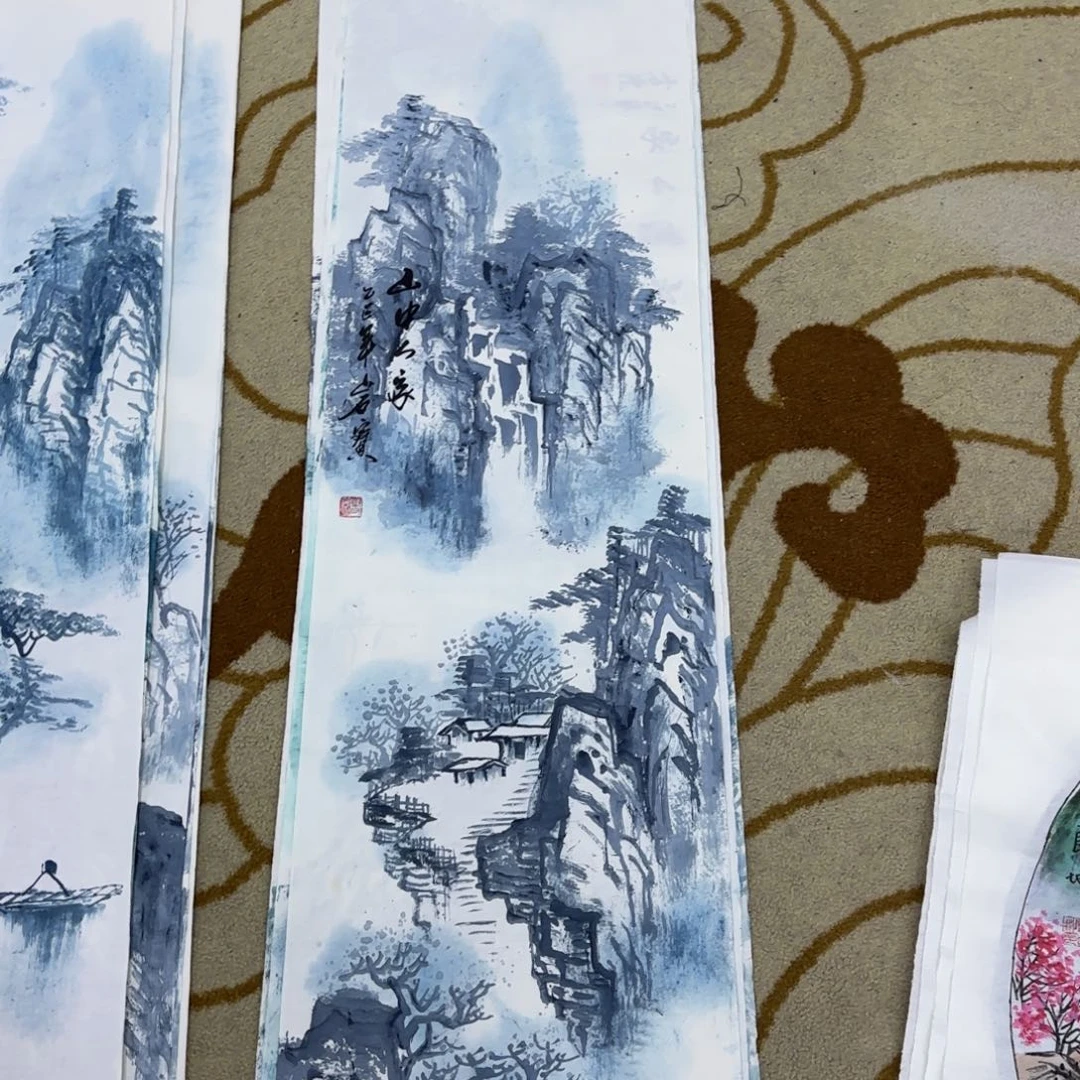 国画国画王老师作品刘