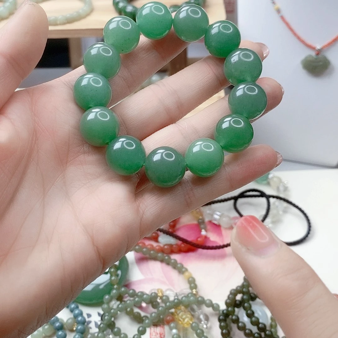 未镶嵌手链石英岩玉