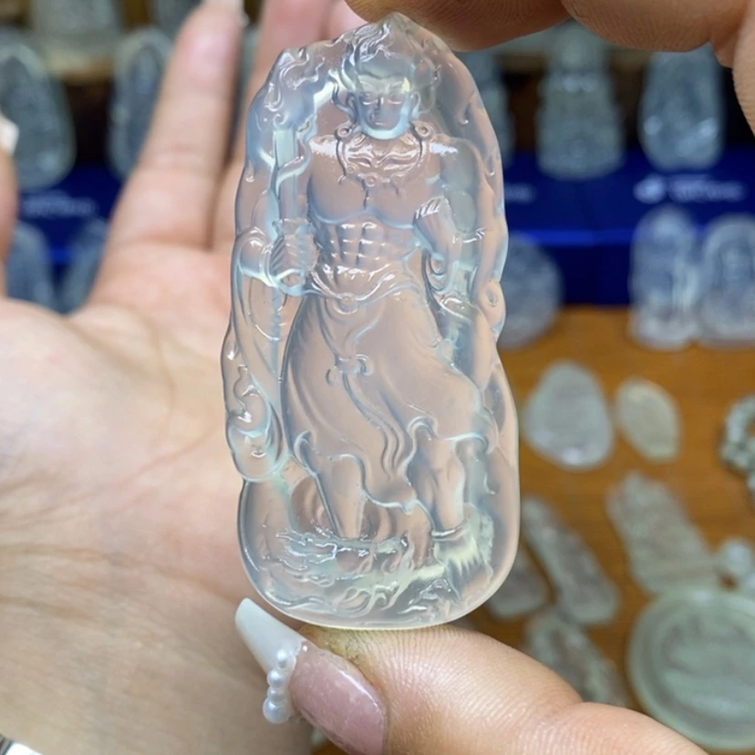 【闪购商品】蛇纹石玉颈饰未镶嵌T****好