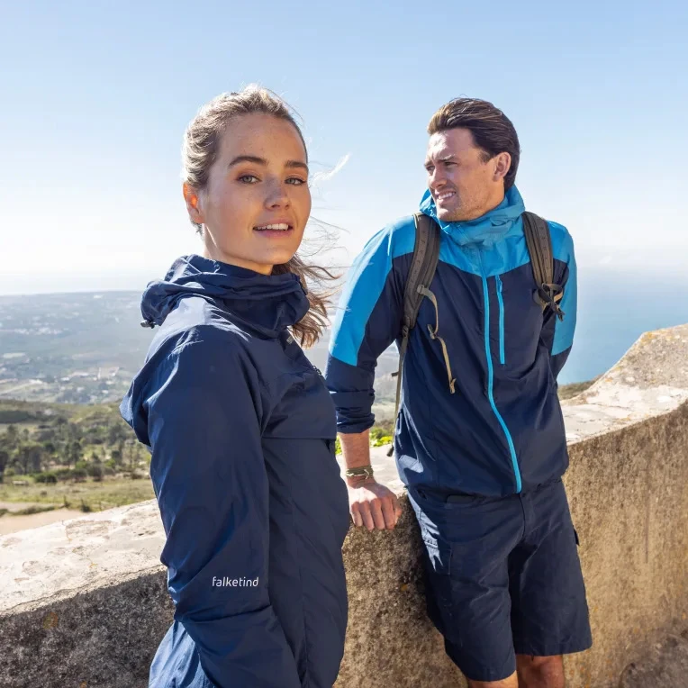 老头超薄皮肤衣夹克        防风防水透气徒步情侣户外运动男士