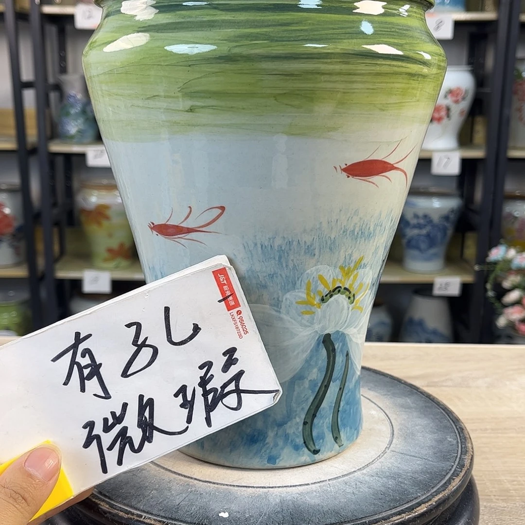 罐1xc景德镇陶瓷花盆