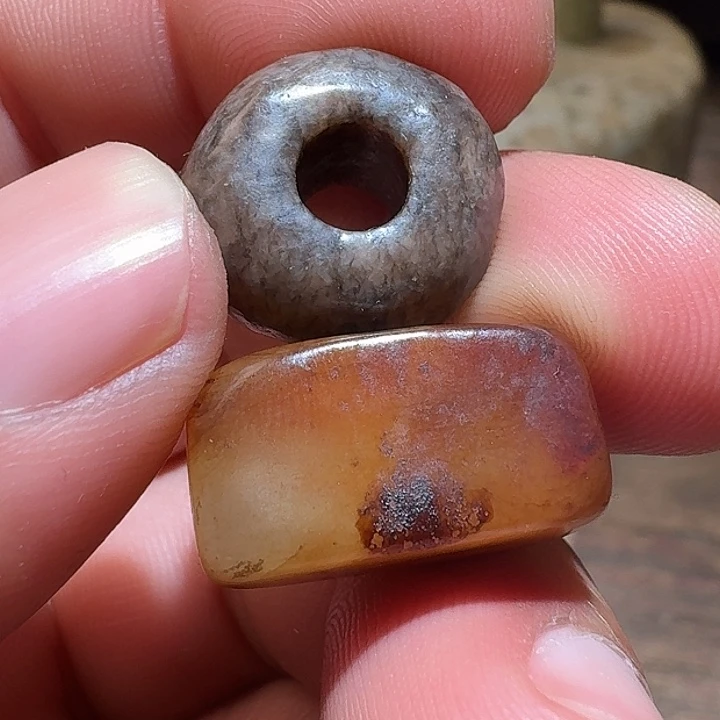 和田玉（糖玉）颈饰未镶嵌八*