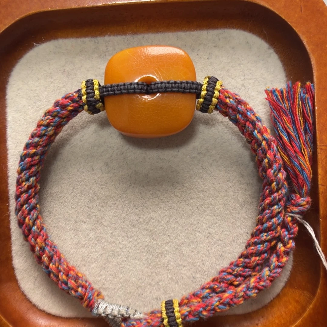 蜜蜡未镶嵌手绳蜜蜡